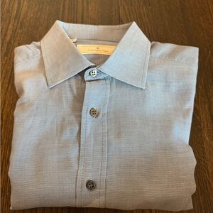 Zegna Men’s Button Down Size 38/15